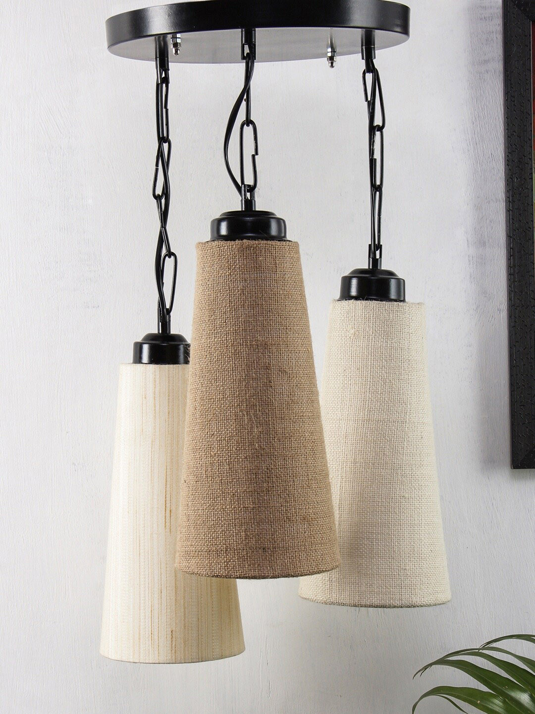 Devansh Multicolored Conical Cluster Hanging Lamp