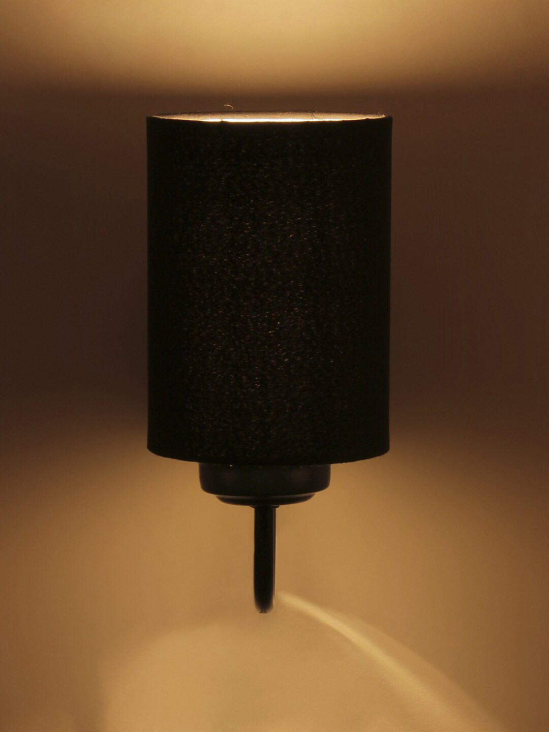 Devansh Black Fabric Wall Mounted Lamp