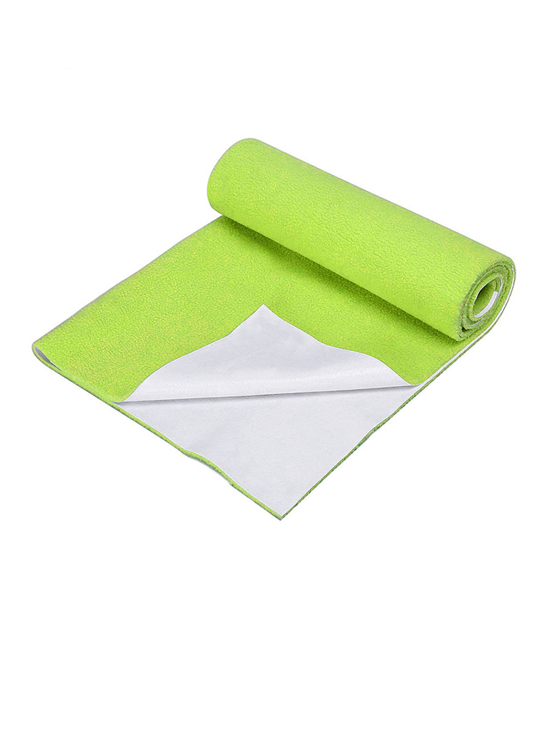 Story@home Green Solid Queen Water Resistant Mattress Protector