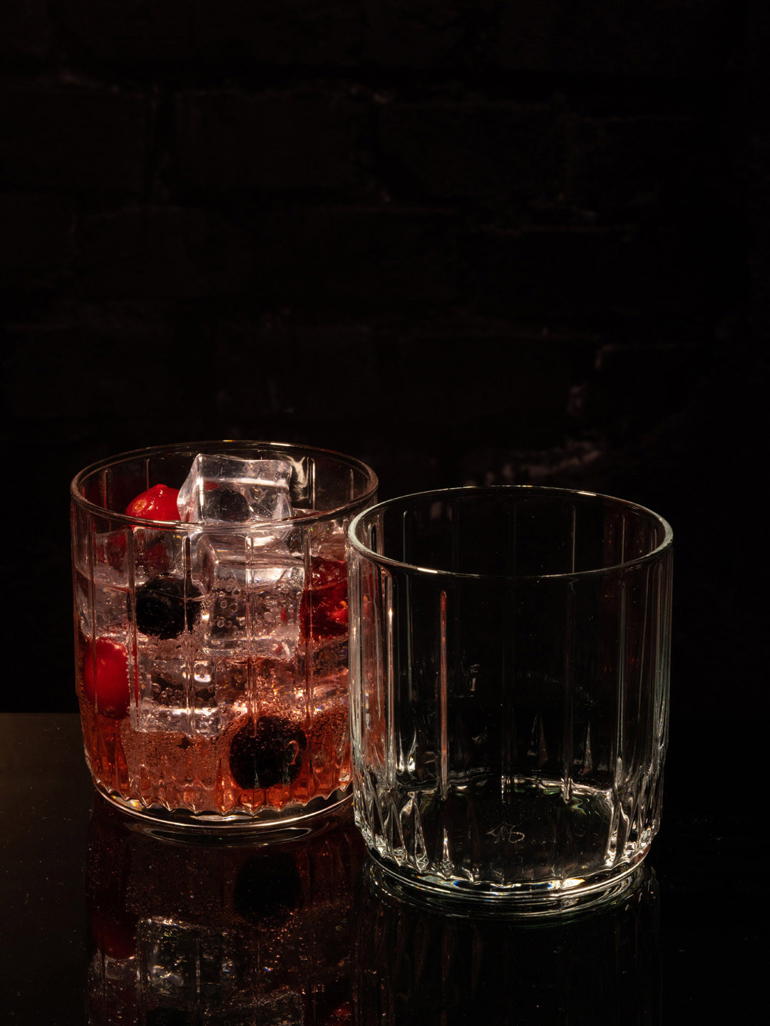 GOODHOMES Set of 6 Glass Leia Tumbler