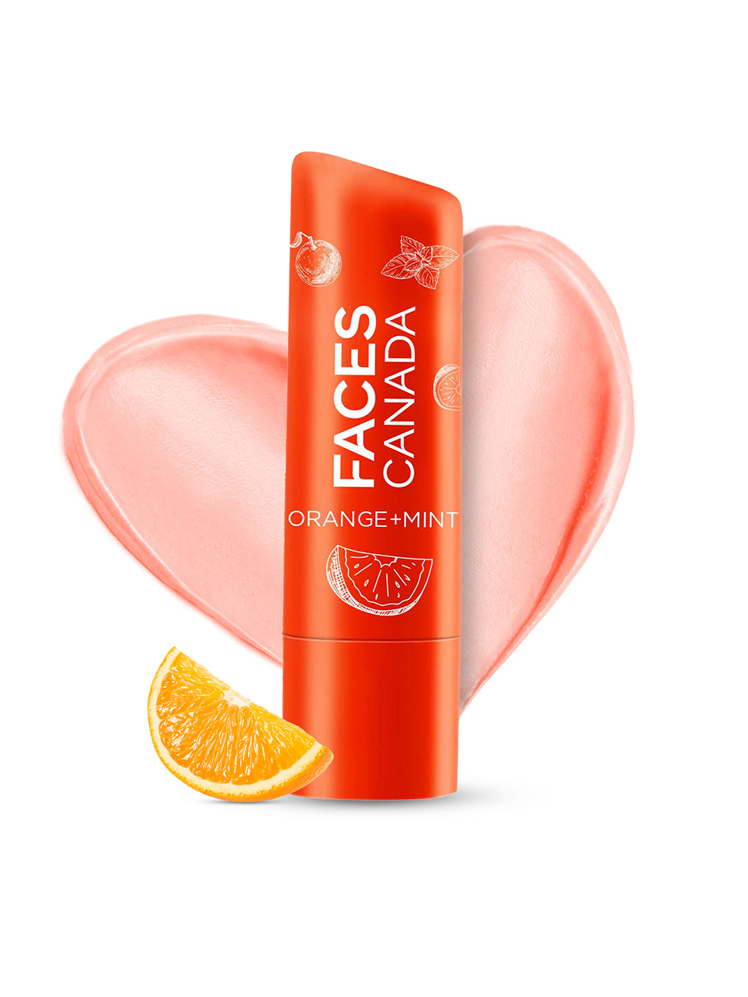 FACES CANADA Vitamin C Lip Balm with 12HR Moisture & SPF15 - Orange Mint