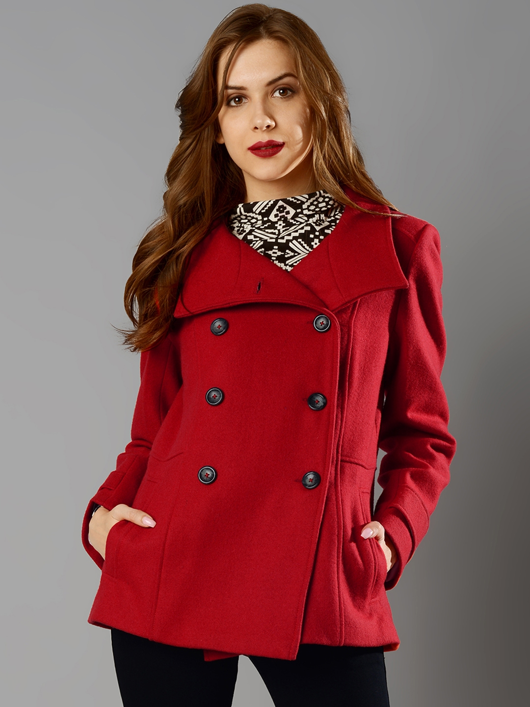 Red Coats - Buy Red Coats online in India
