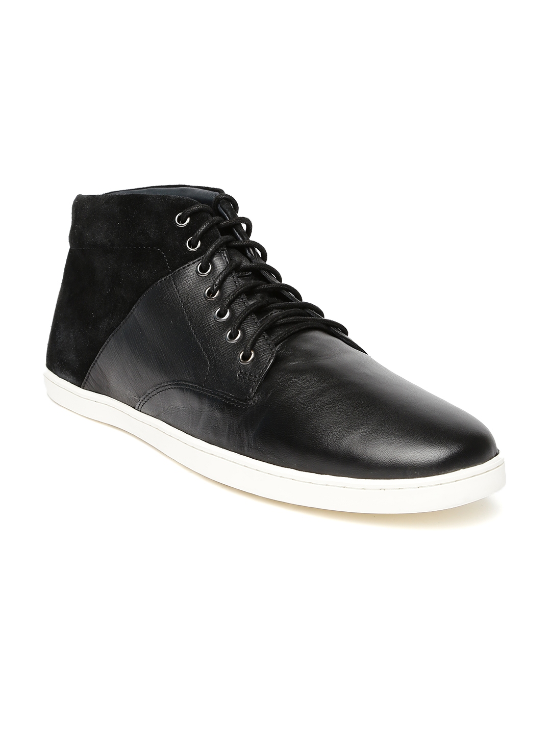 Buy LOUIS PHILIPPE Mens Leather Lace Up Sneakers
