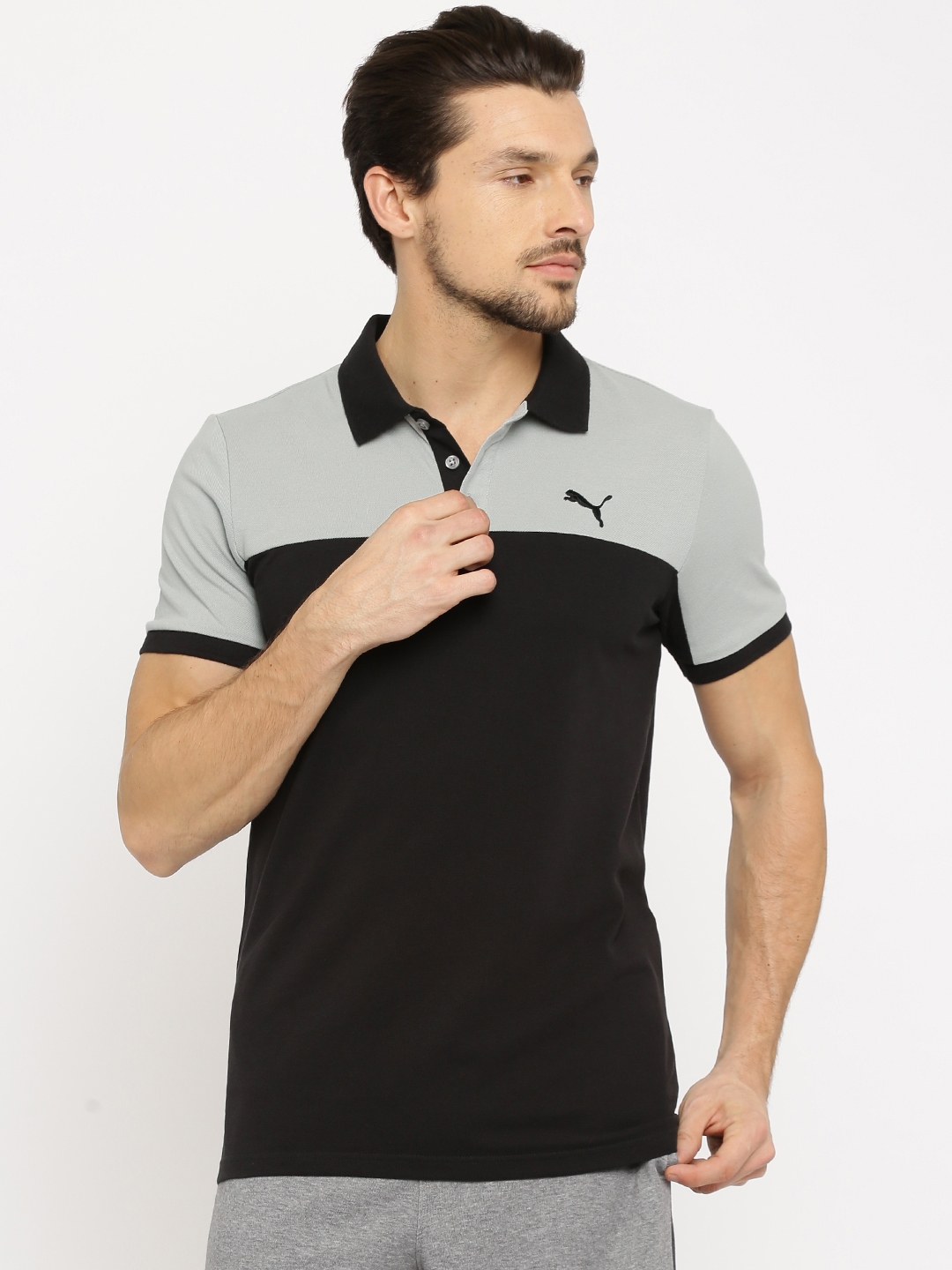 puma polo t shirts myntra