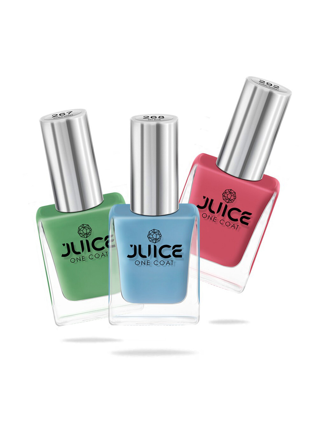 JUICE Set Of 3 Cruelty-Free Nail Polish