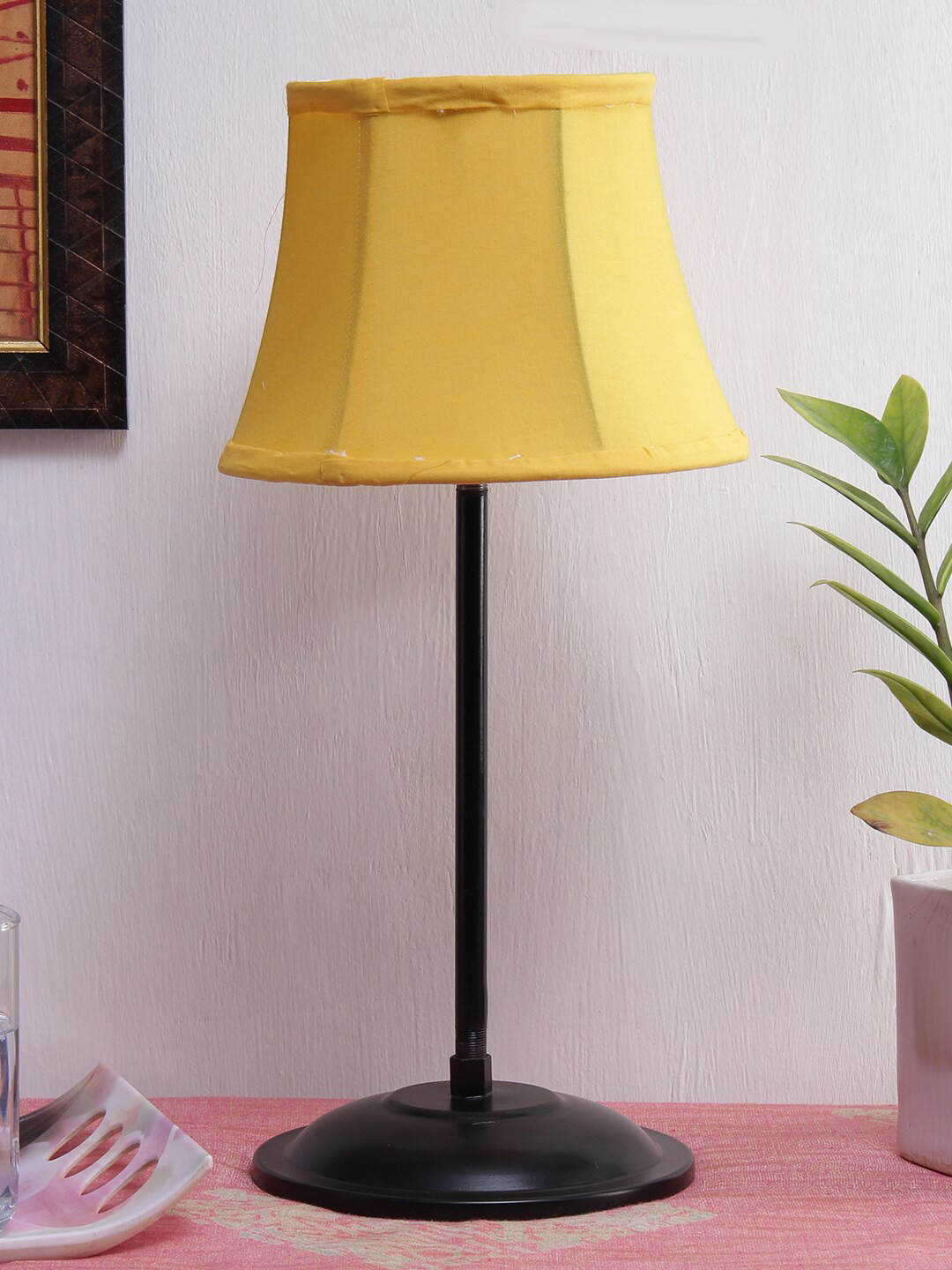 Devansh Yellow Table Lamp