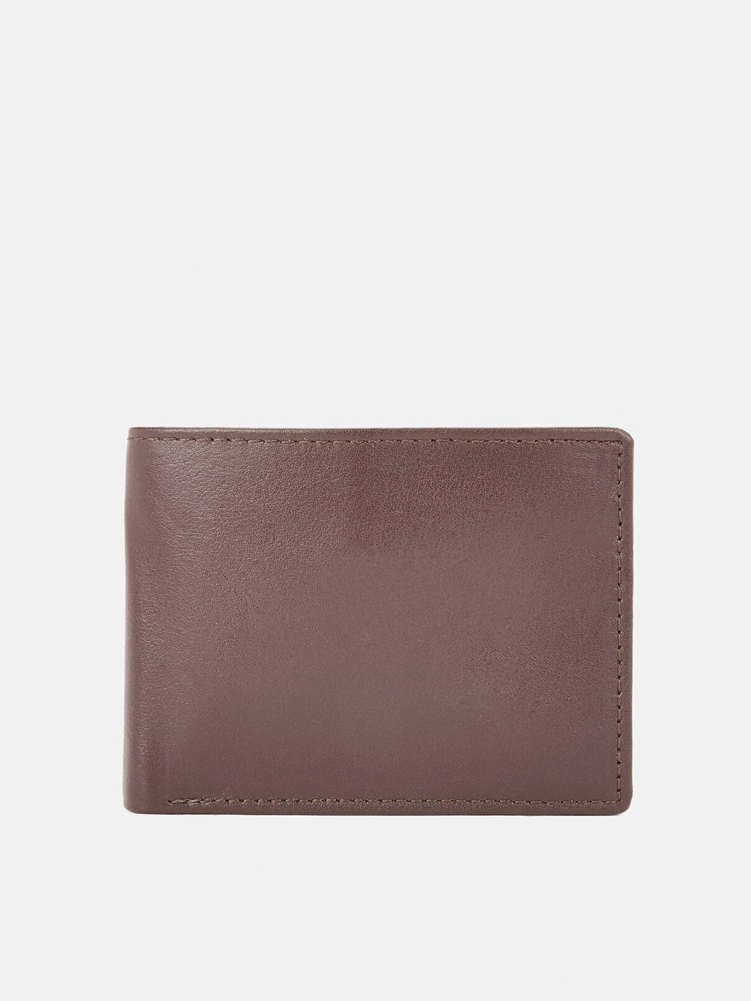 RICHARD PARKER by Pantaloons Men Brown PU Two Fold Wallet