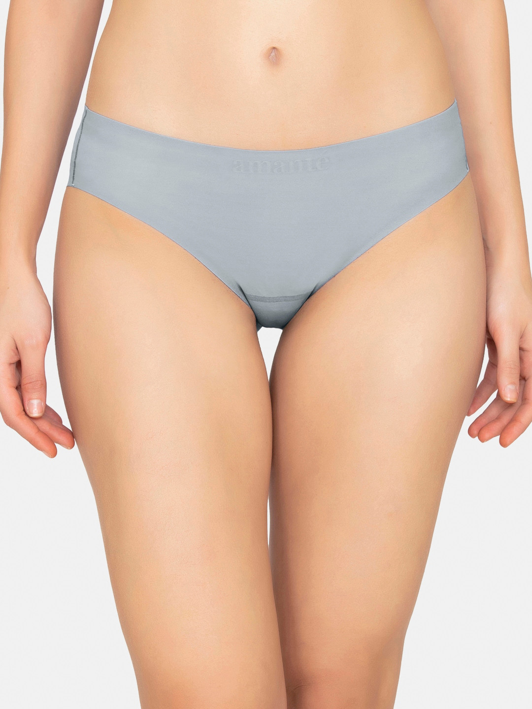 Amante Women Solid Low Rise Seamless Vanish Bikini Brief - PAN11410