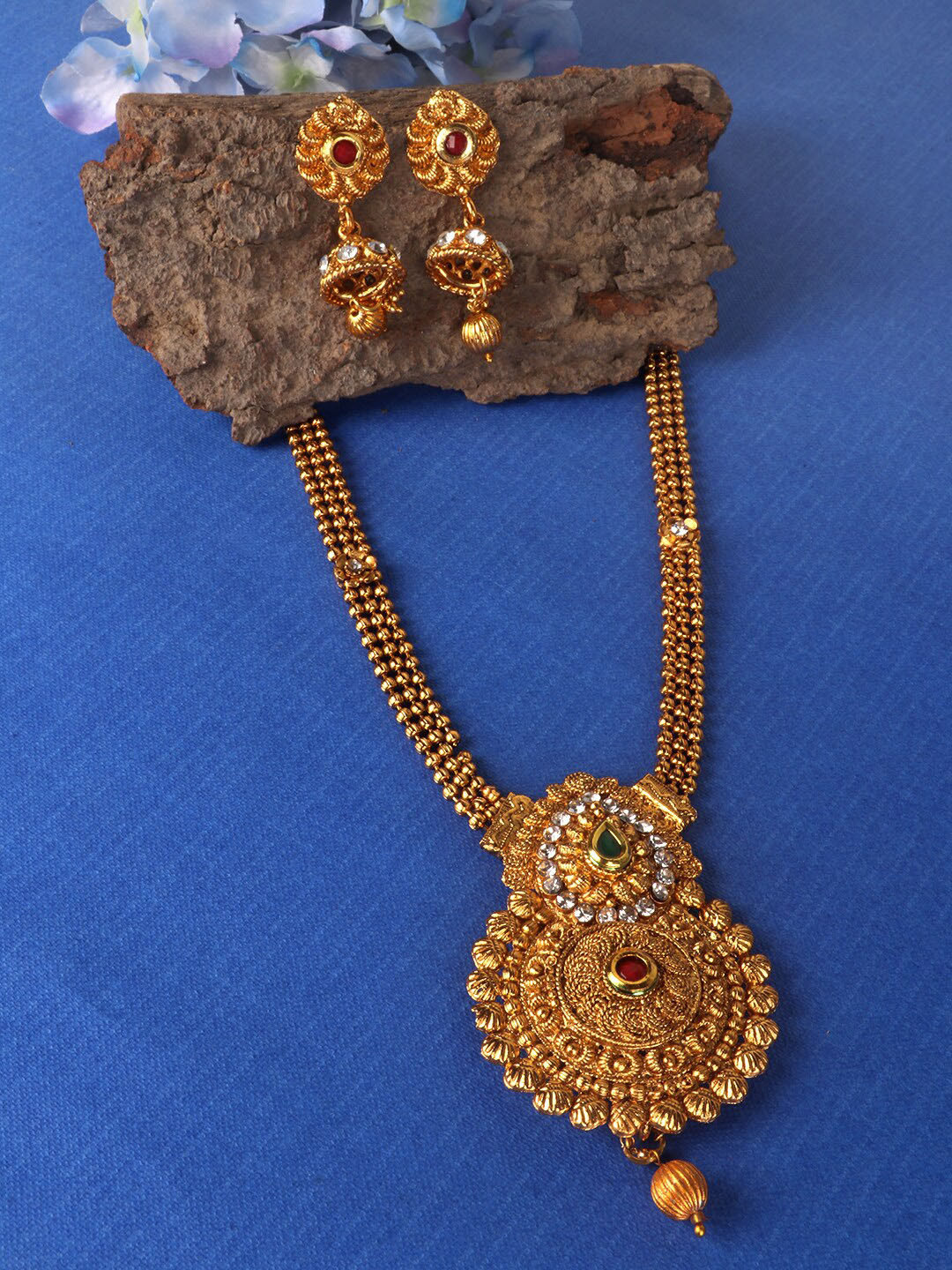 PENNY JEWELS Woman Gold Plated Jewellery Set