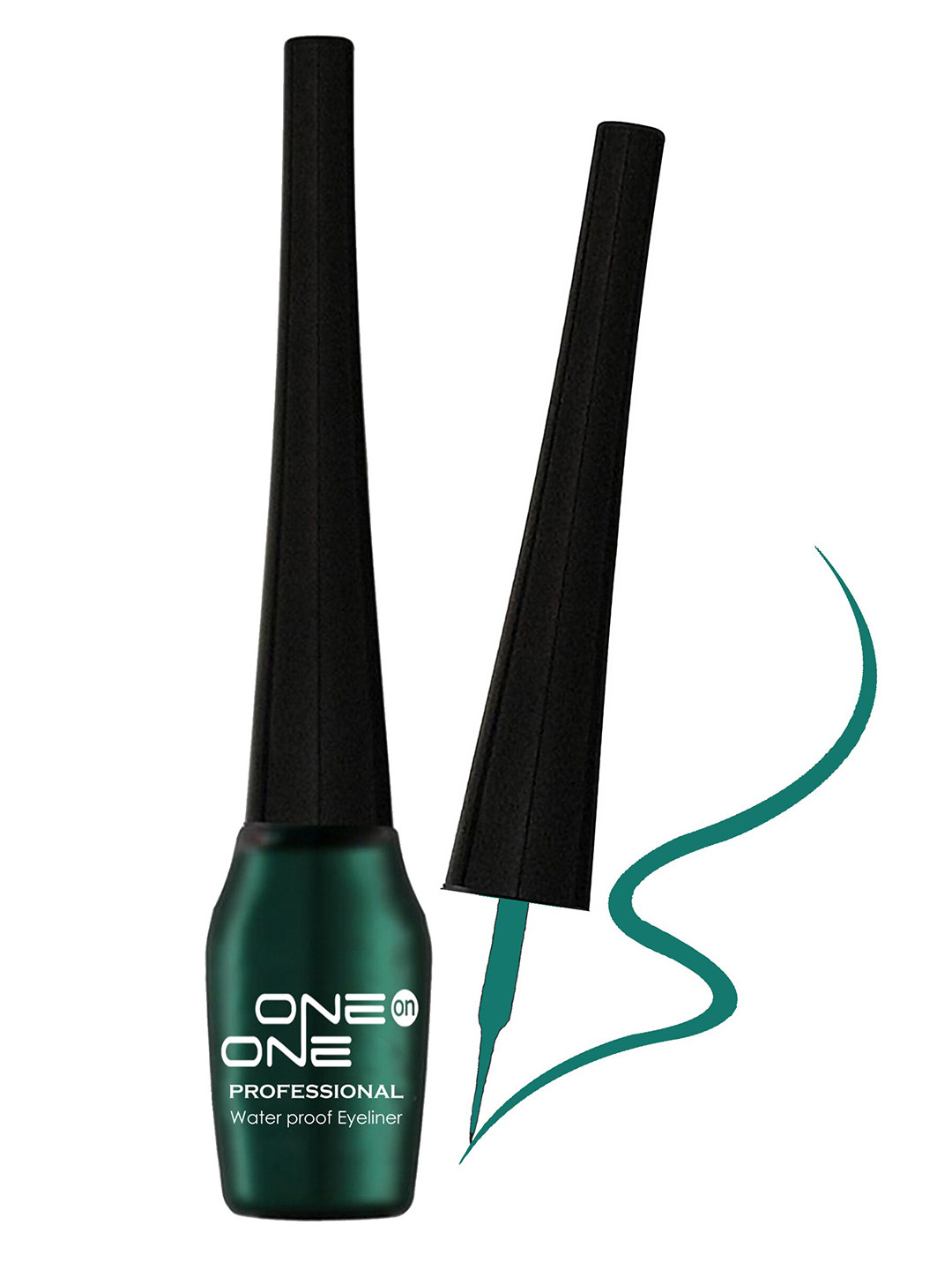 ONE on ONE Waterproof Liquid Eyeliner-Green