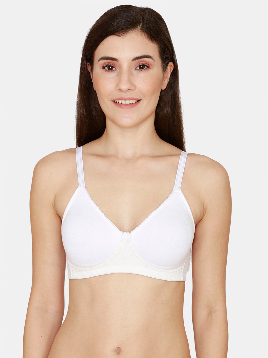 Zivame White T-shirt Bra Non-Padded ZI1664FASHBWHIT