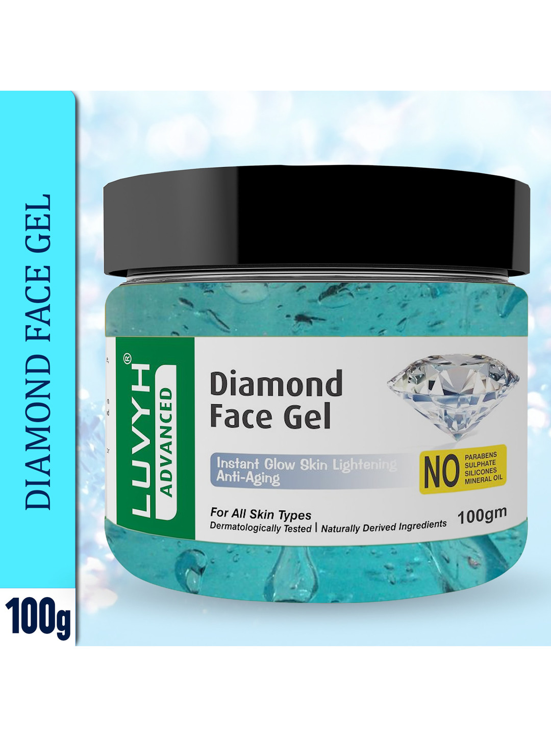 LUVYH Diamond Face Gel 100g