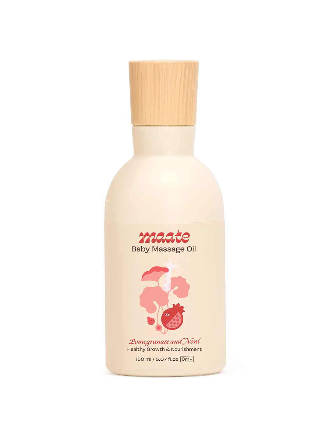 MAATE KIds Body Massage Oil with Pomegranate Seed Oil & Moringa Leaf - 150 ml