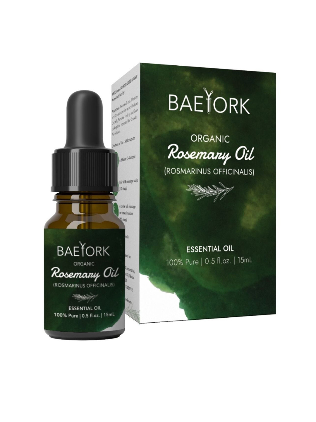 BAEYORK Organic Rosemary Oil 15 mL