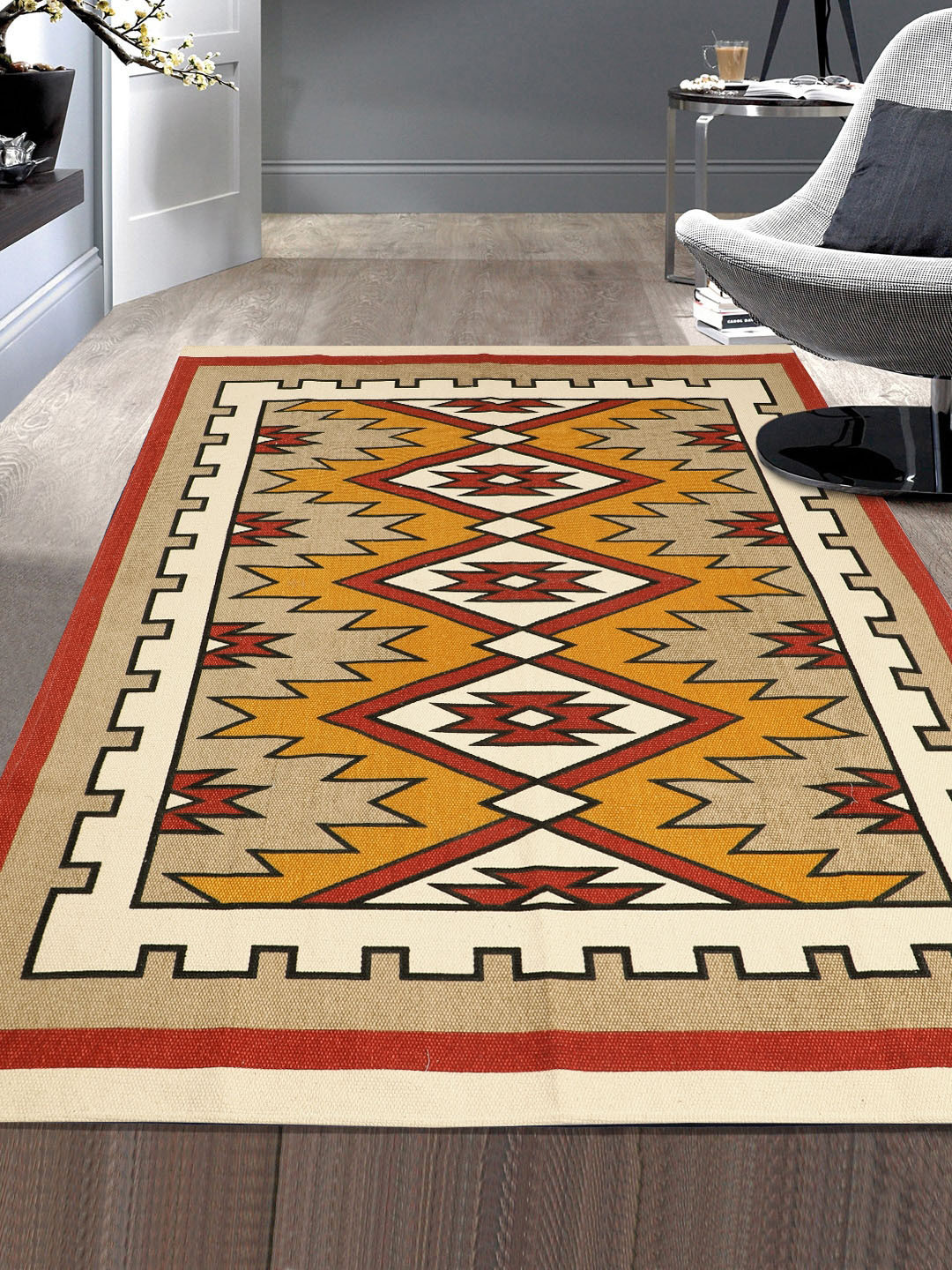 BLANC9 Multi Printed Carpet