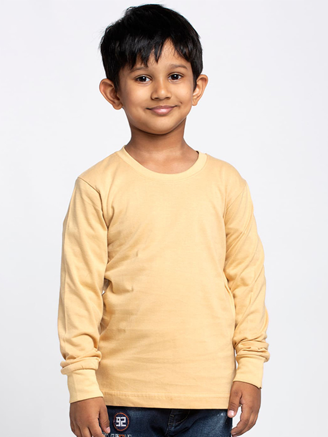 Friskers Boys Beige T-shirt