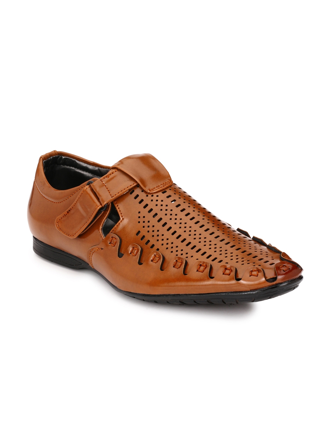afrojack sandals with velcro fastening