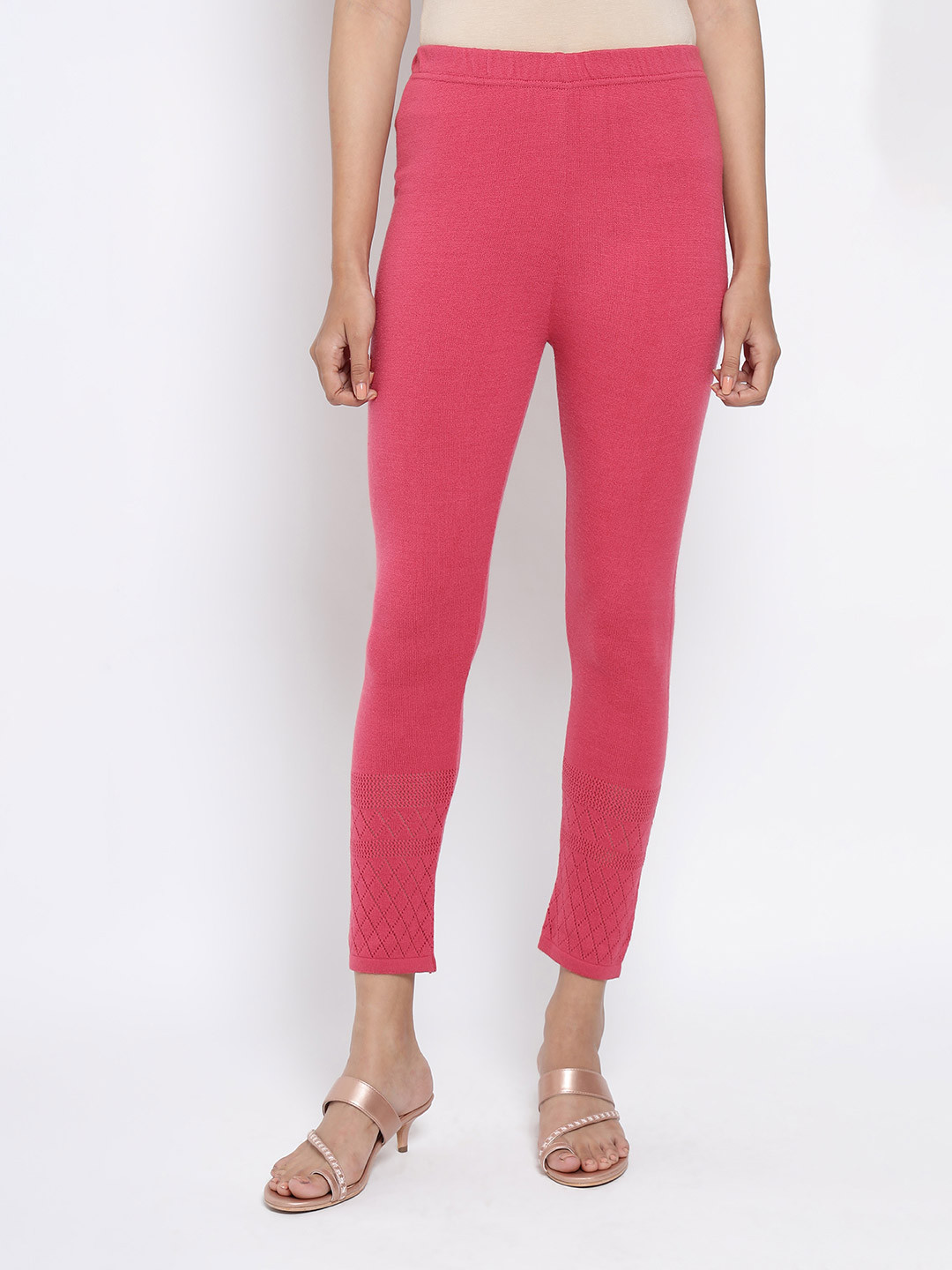 AURELIA Woman Pink Acrylic Tights