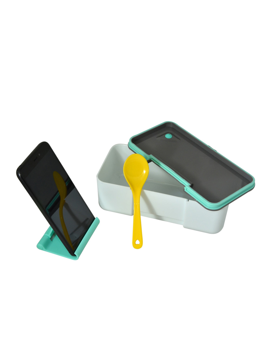 BORNGRADUATE Green Stylish and Attractive Lunch Box 600ml