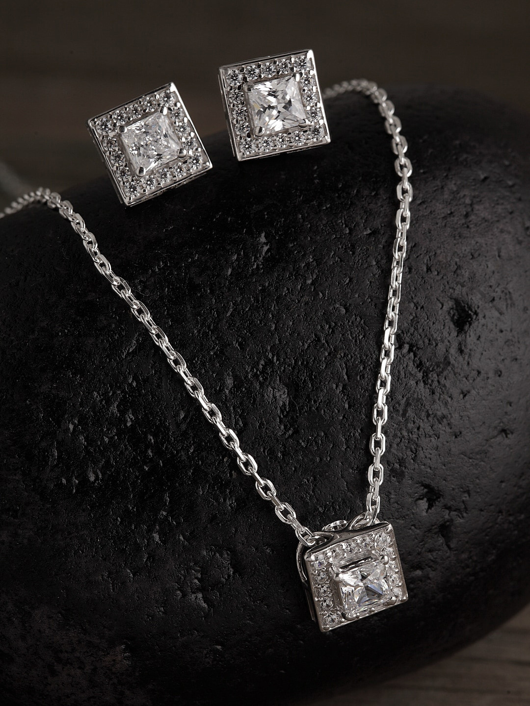 Clara Woman 925 Silver Princess Jewellery Set