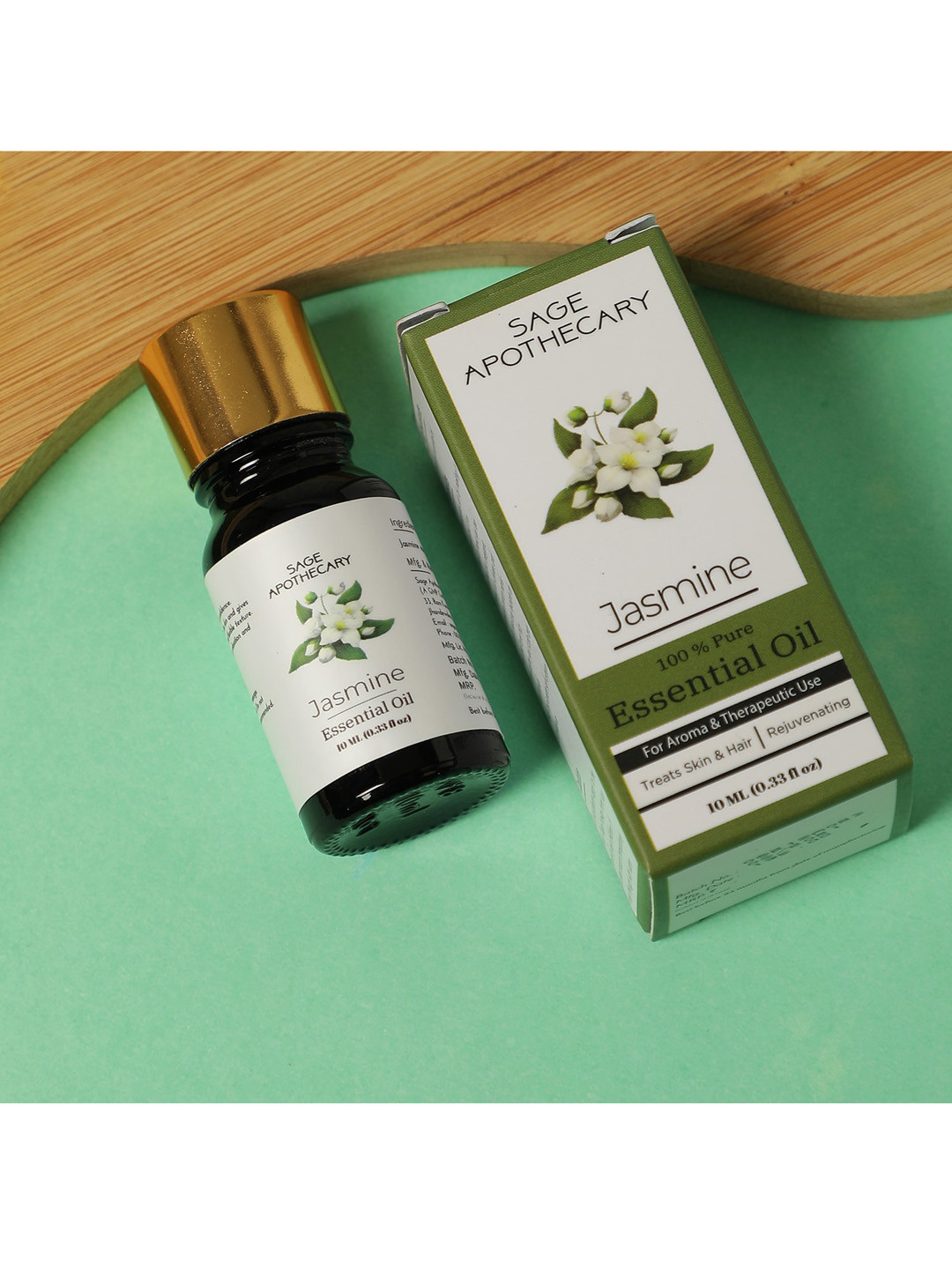SAGE APOTHECARY Yellow Jasmine Essential Oil 10 Ml