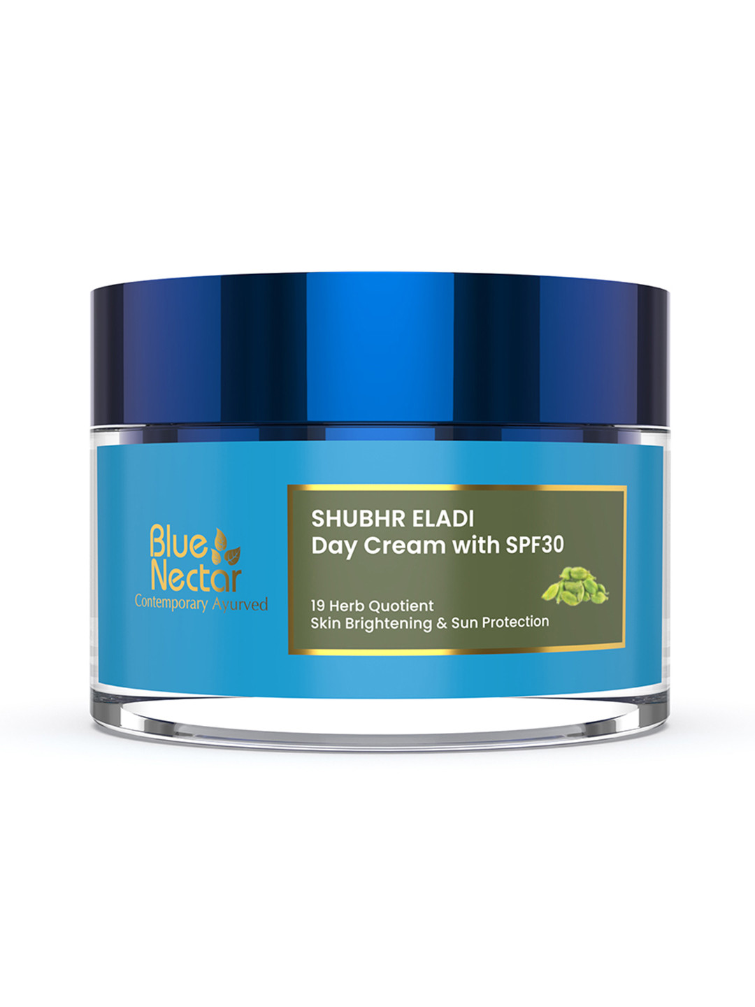 Blue Nectar Skin Brightening SPF 30 Day Cream Sunscreen for Oily Skin & Dry Skin - 50g