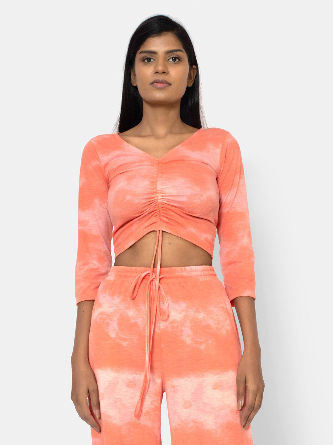 KLAS NOBL Orange Crop Top