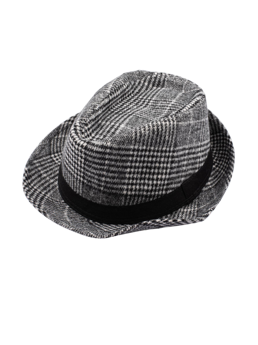 The Tie Hub Men Fedora Hat With Belt
