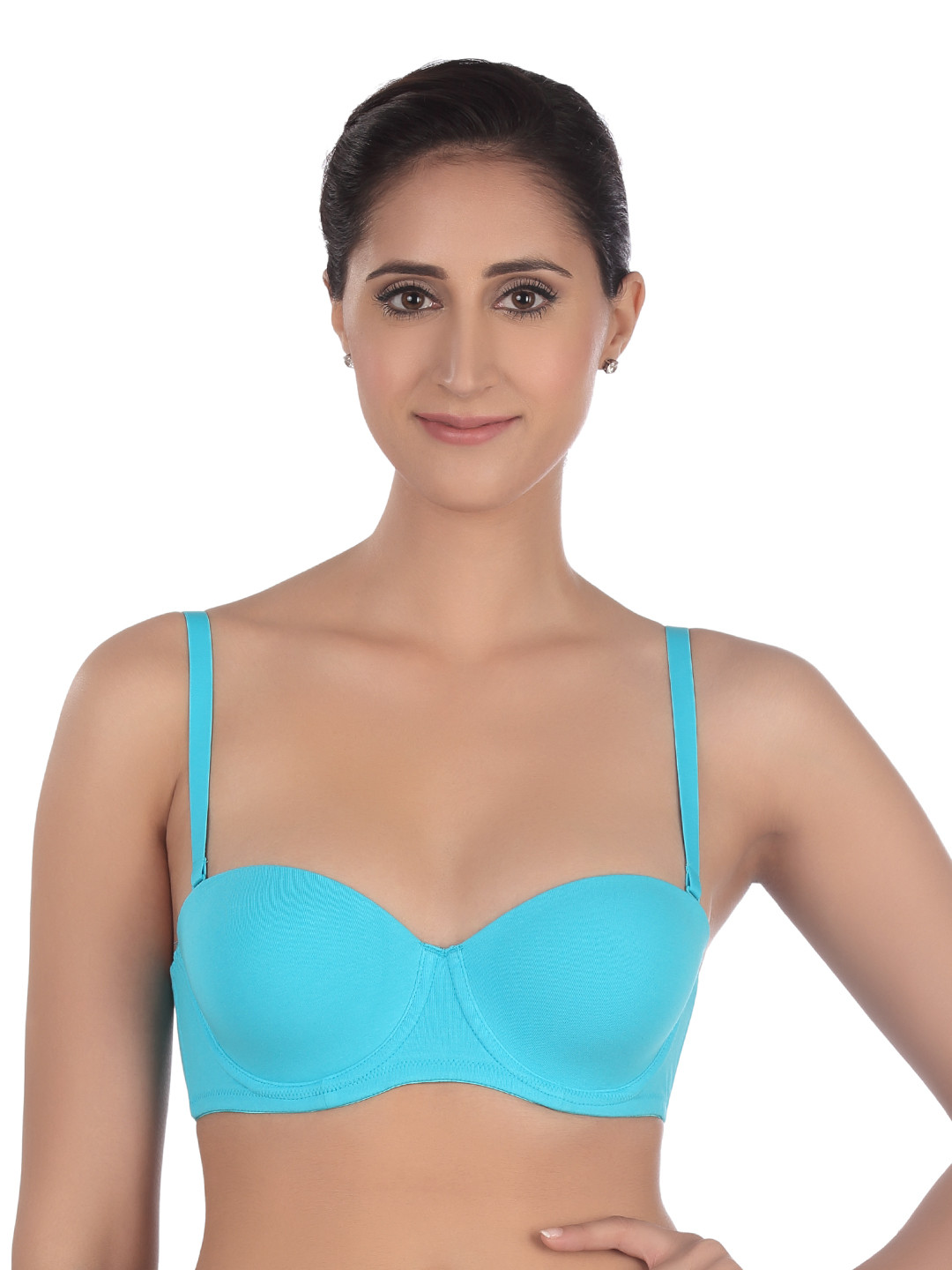 Triumph Blue Balconette Bra 122I438