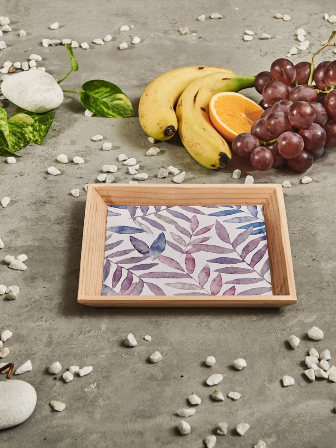 A Tiny Mistake White Serving Tray