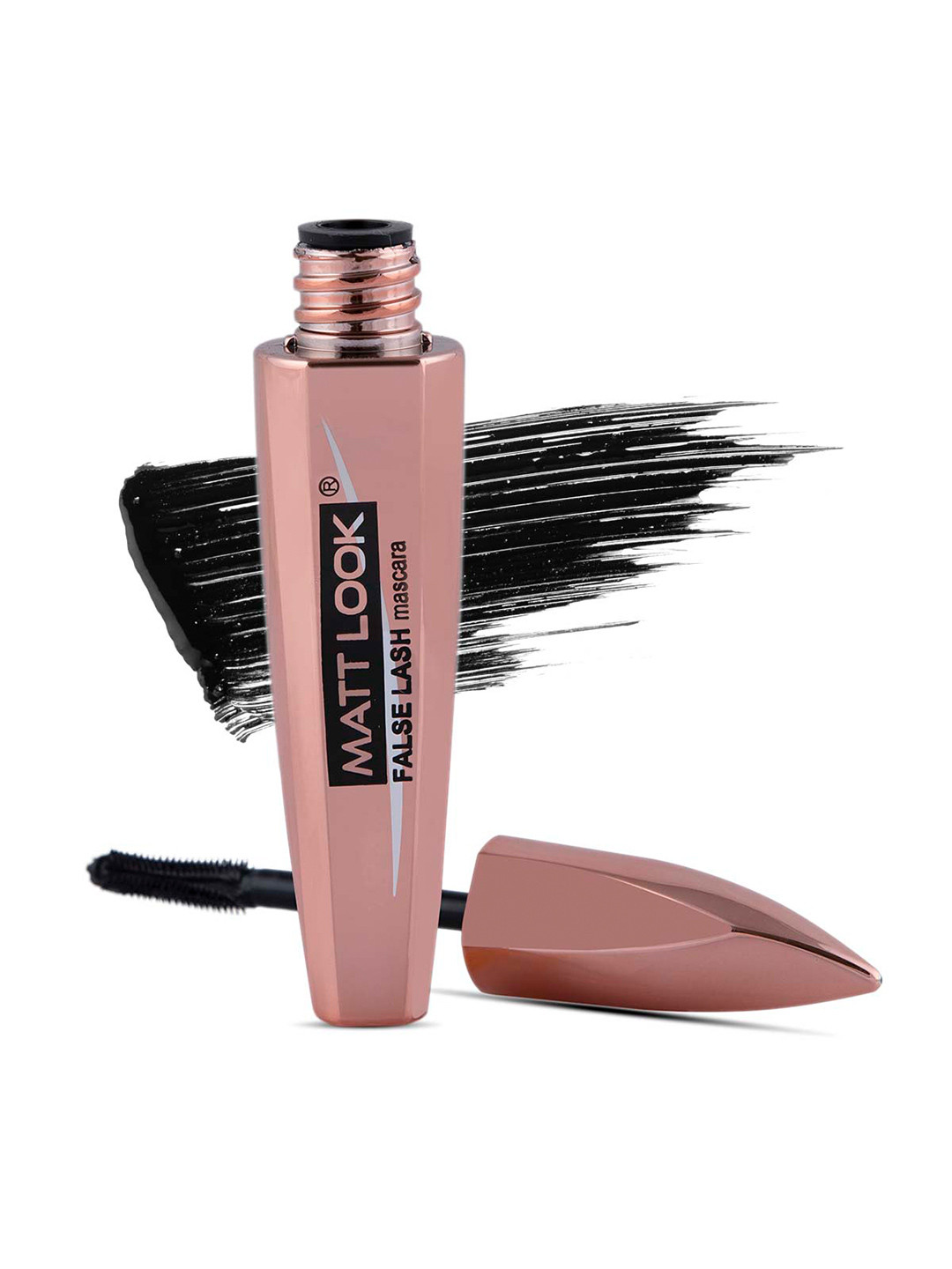 MATTLOOK Eye Makeup Curl & Volume Waterproof False Lash Mascara 12ml - Black