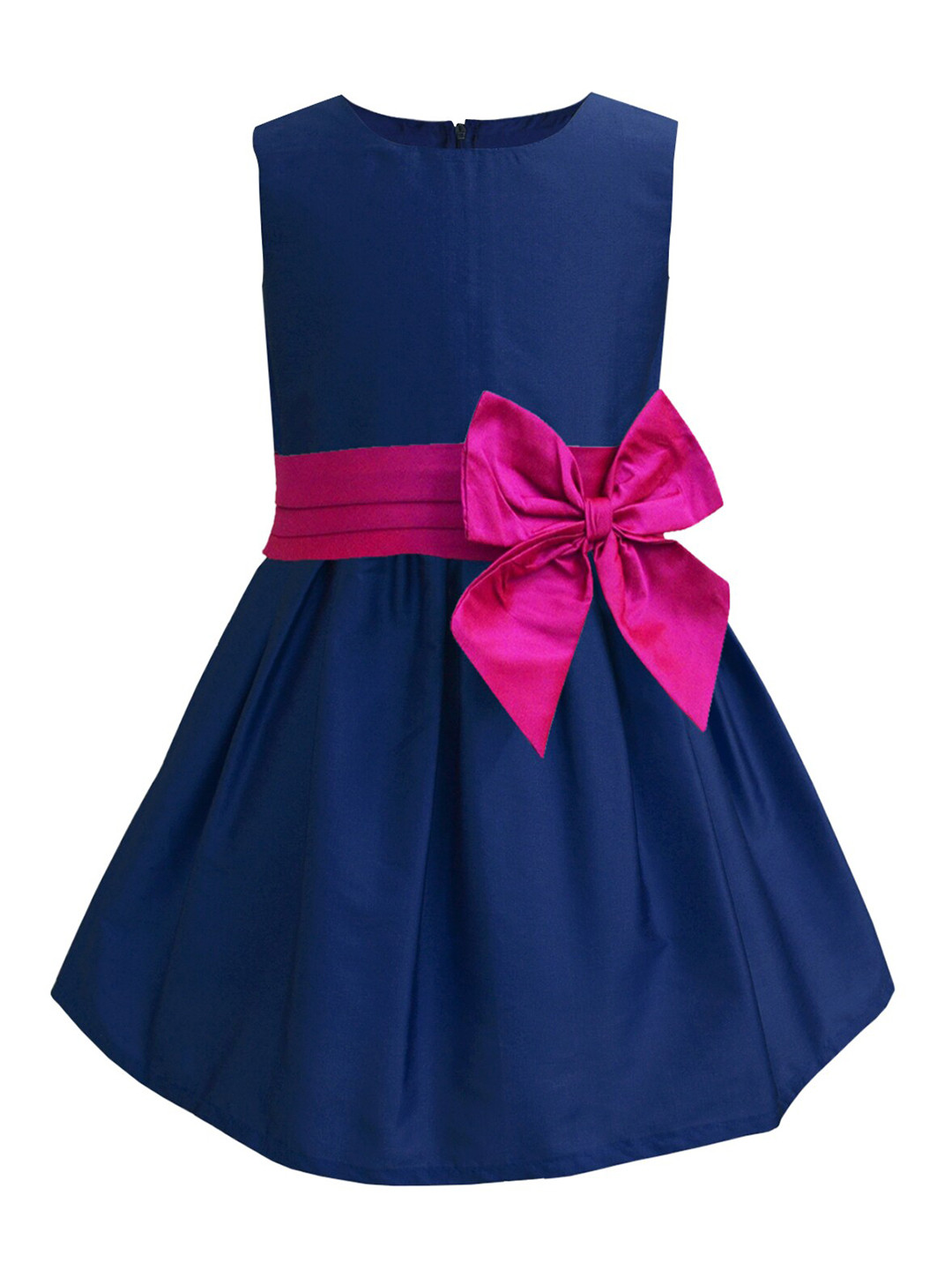 A T U N Navy Blue Dress