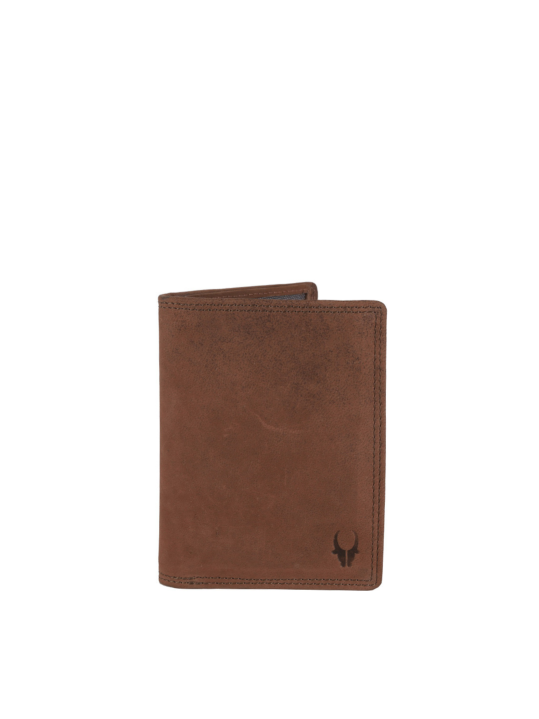 WildHorn Men Brown Genuine Leather Card Holder
