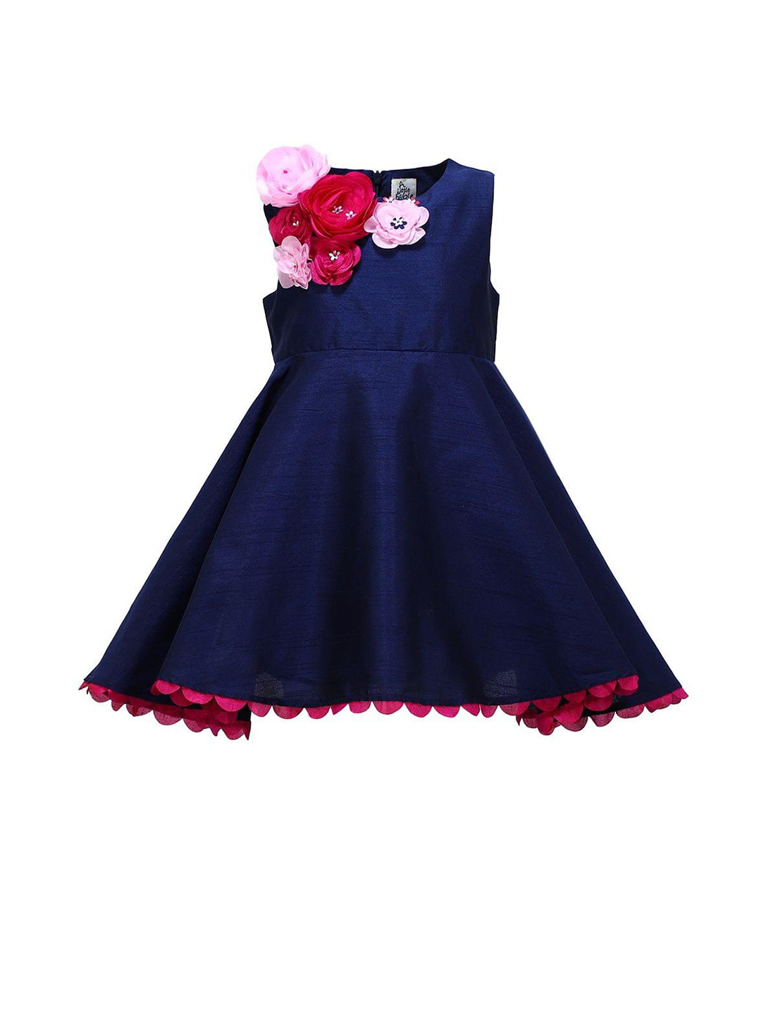 A Little Fable Navy Blue Dress