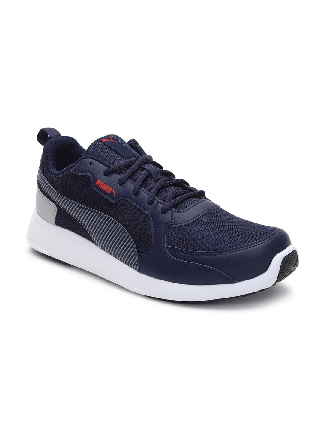 Puma Men Blue Fire Run Sneakers
