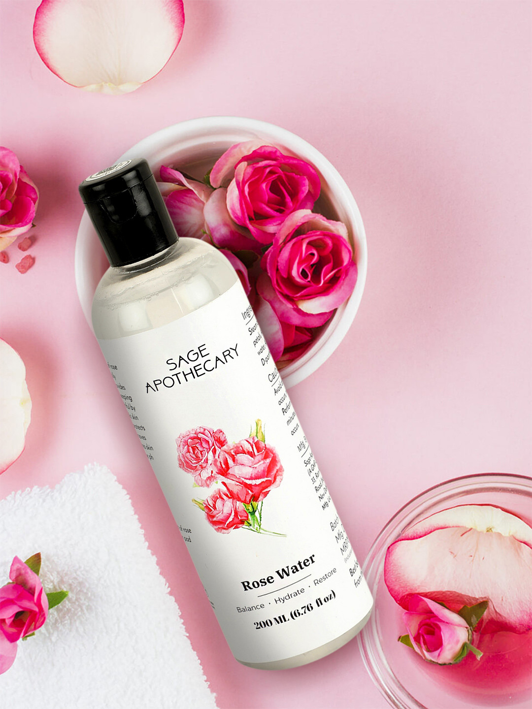 SAGE APOTHECARY Rose Water, 200ml