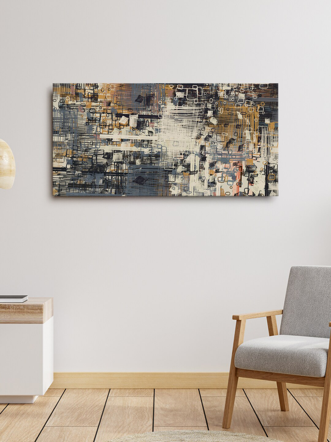 999Store Canvas Wall Rectangle Paintings Wall Art - 24 x 48 In