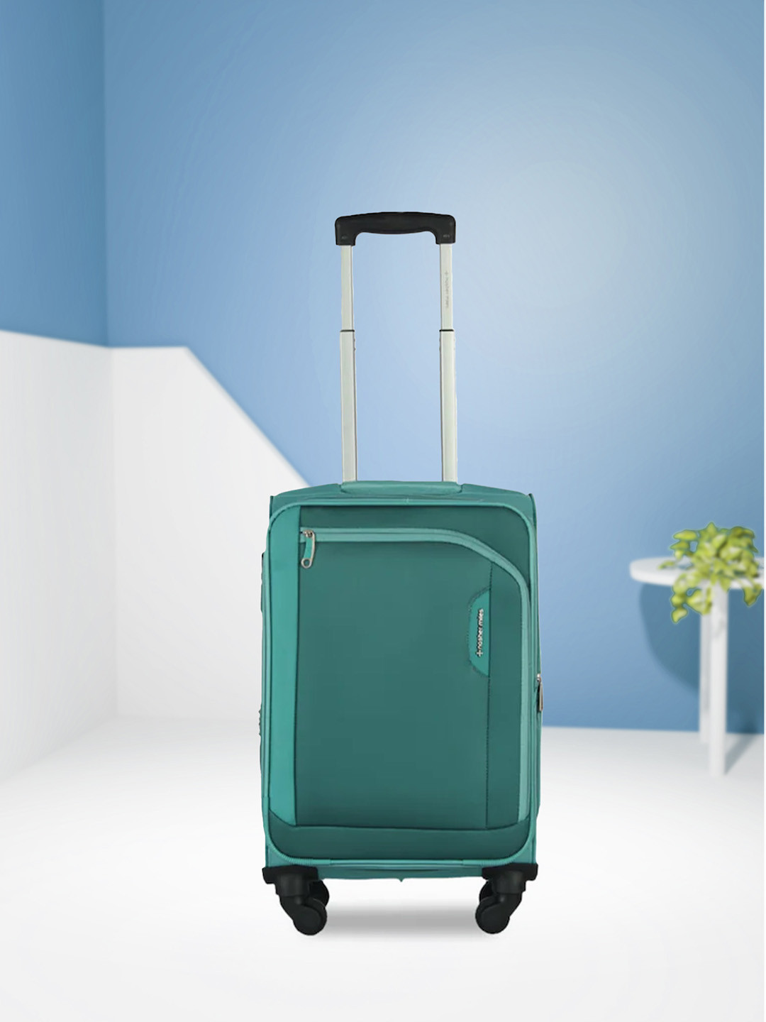 Nasher Miles Dallas Soft-Sided Cabin 20 Inch Cabin Trolley Bag