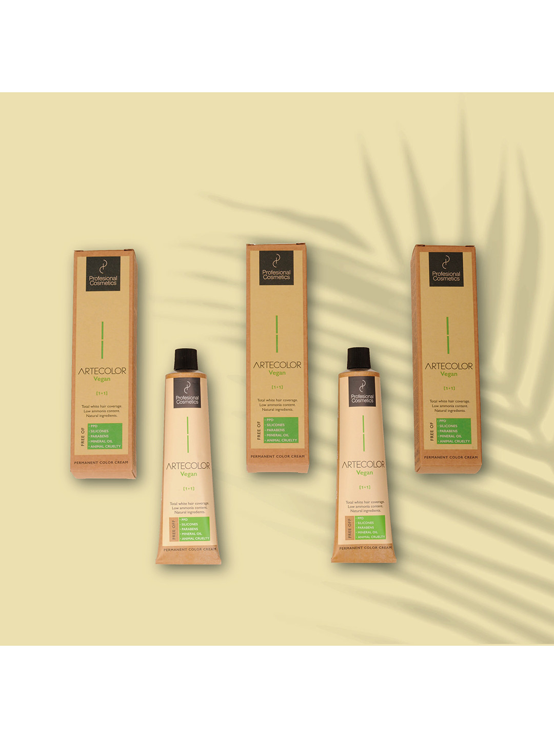 Profesional Cosmetics Artecolor Vegan Hair Colour Cream