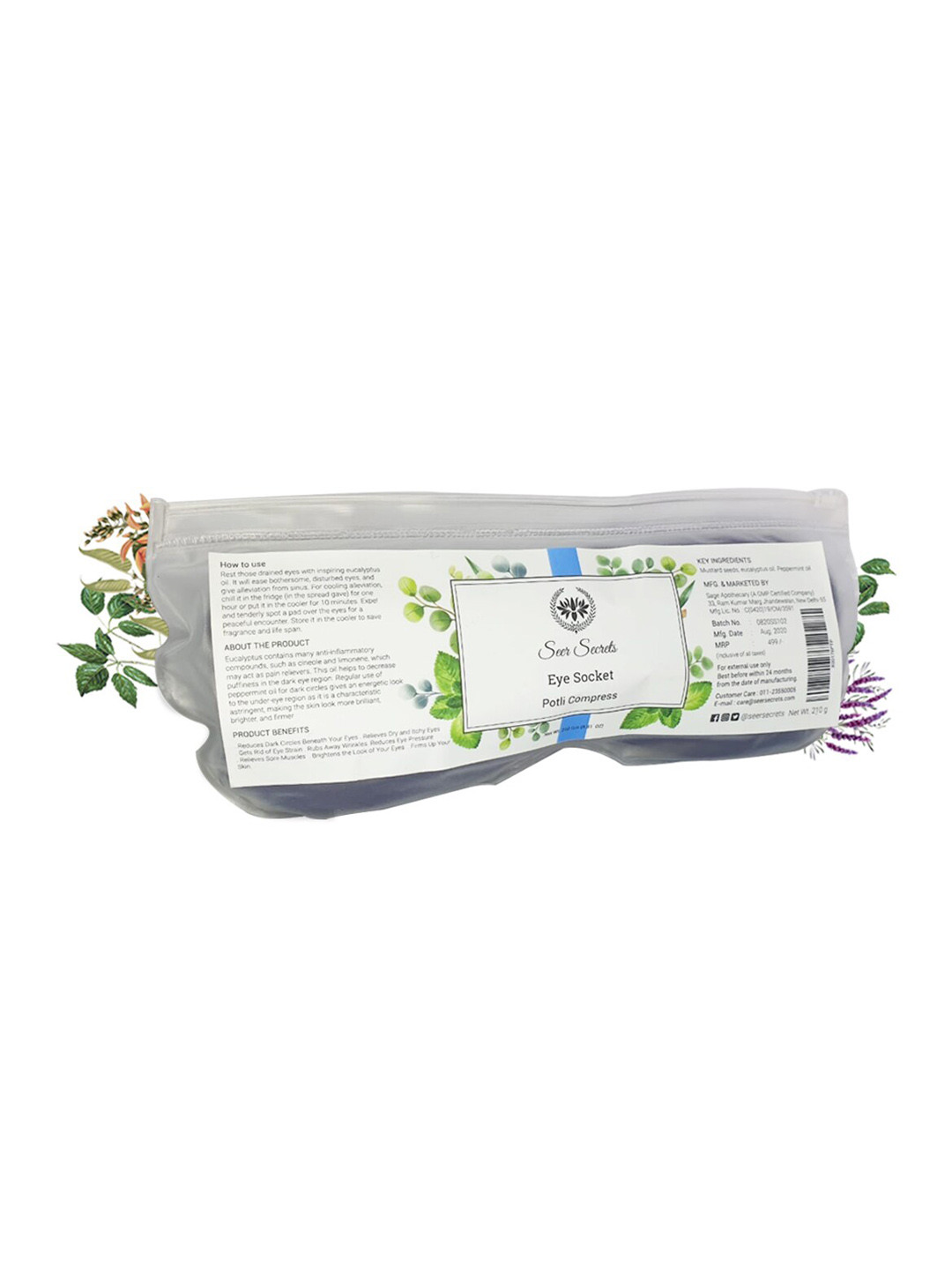 Seer Secrets Blue Eye Socket Potli Compress