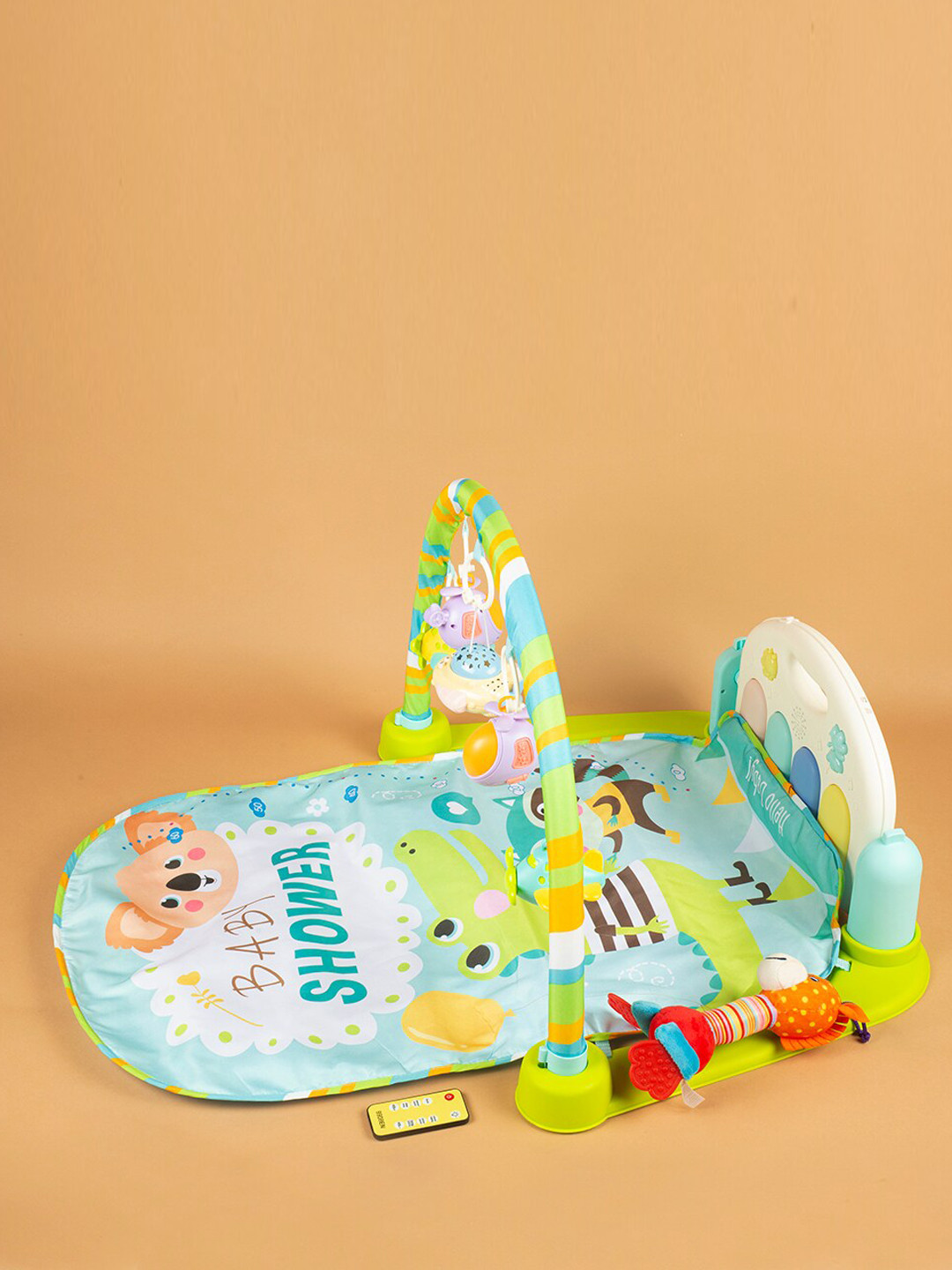 Baby Moo White & Blue I Love Animals Piano Activity Gym