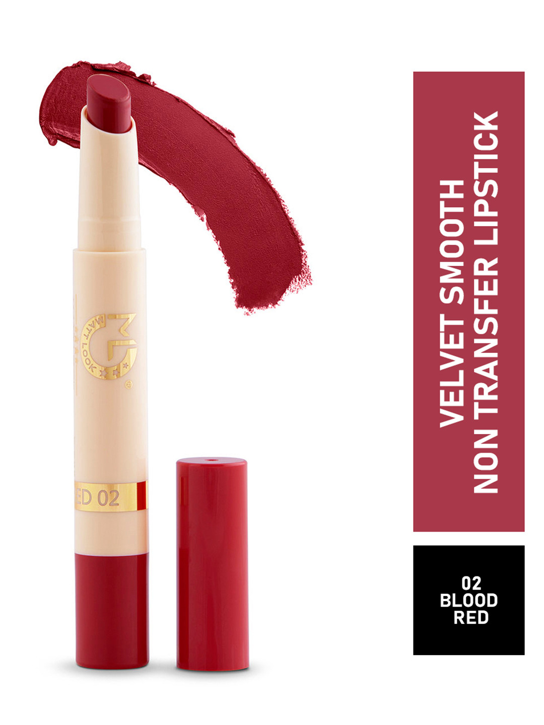 MATTLOOK Velvet Smooth No Transfer Lipstick - Blood Red
