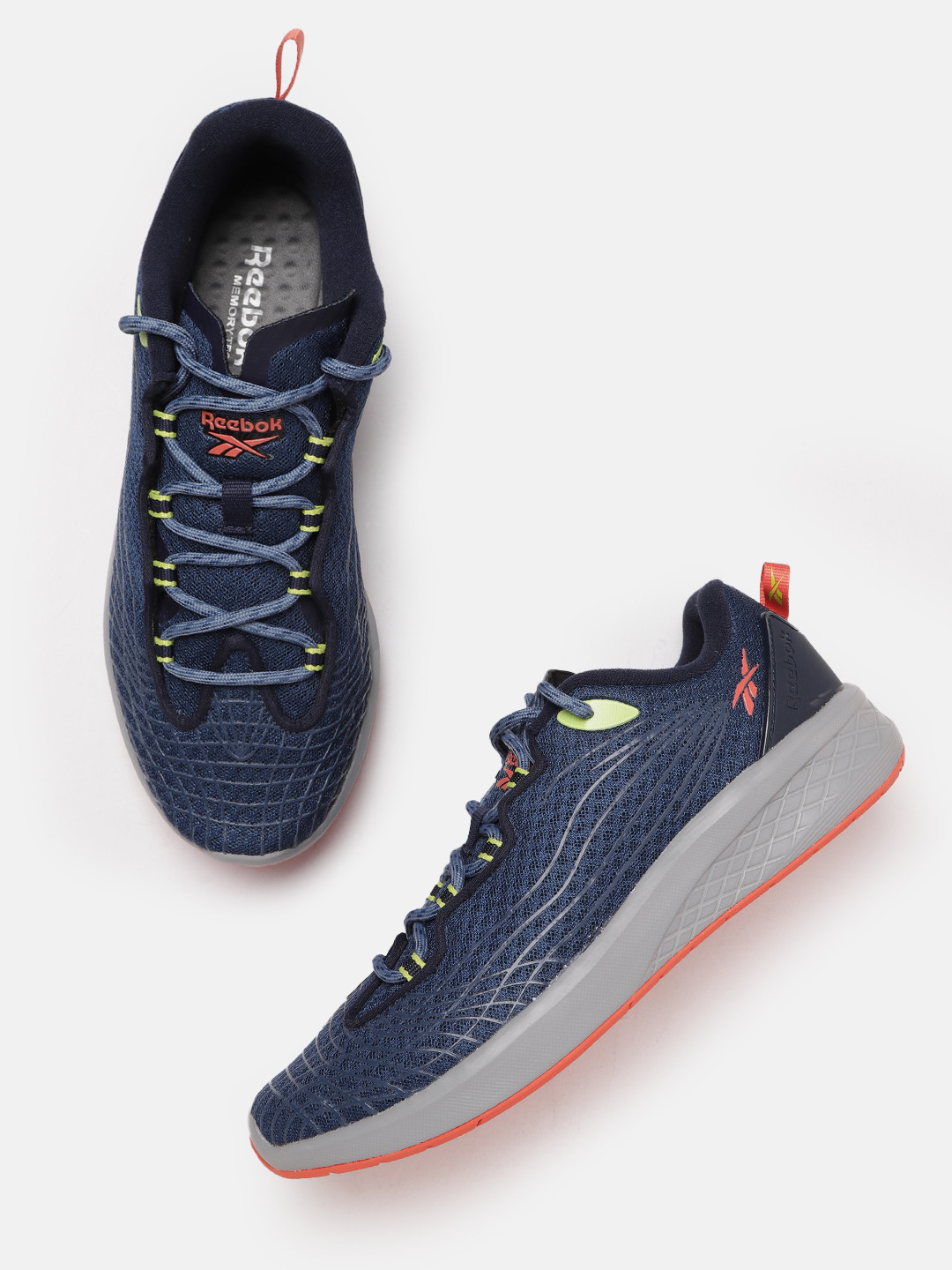 Reebok Men Woven Design Intercoastal Running Shoes