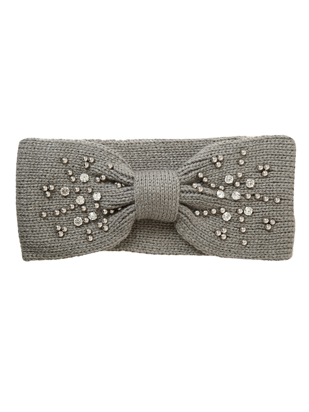 FabSeasons Women Grey Acrylic Ear Warmer