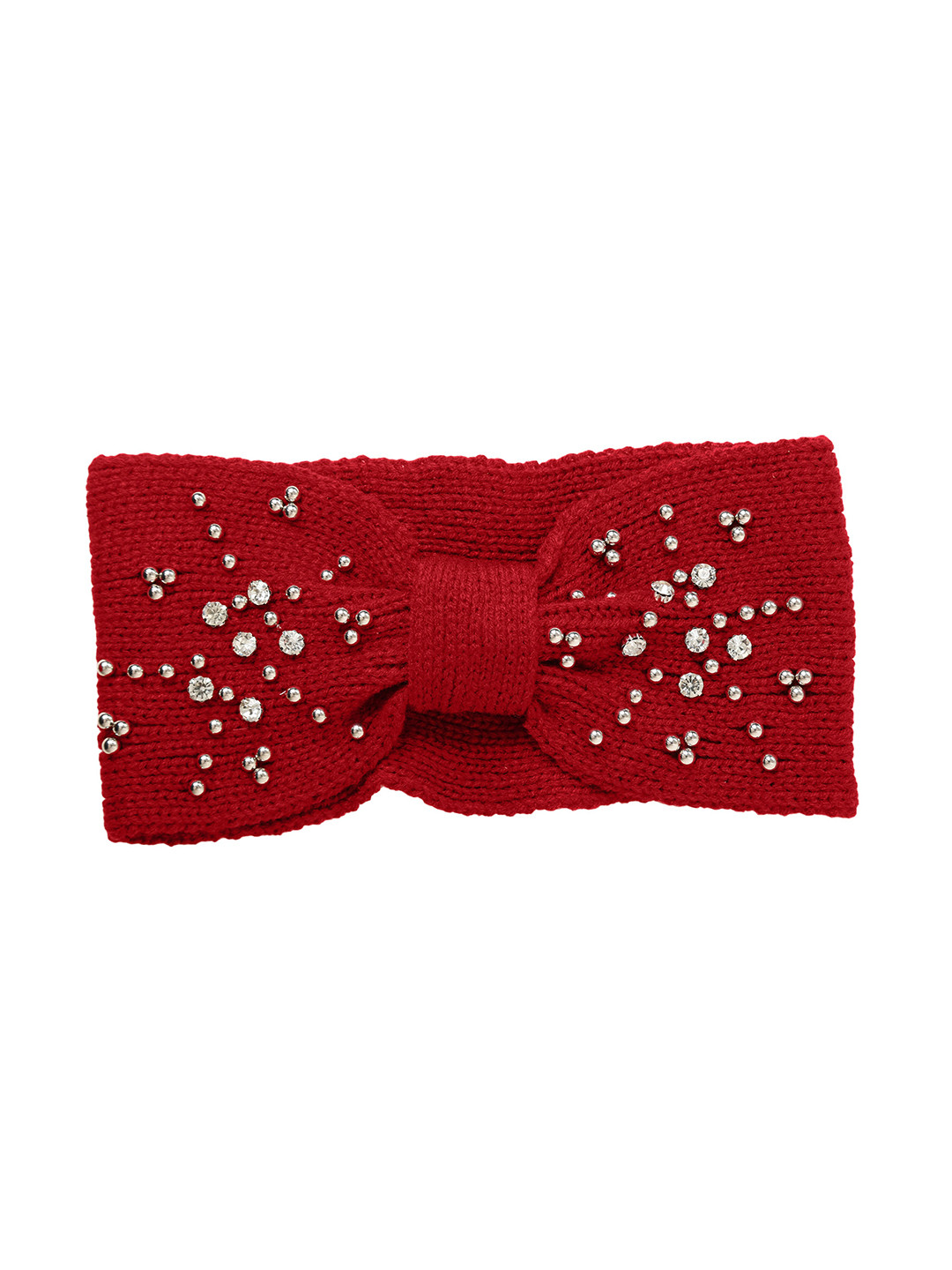 FabSeasons Women Maroon Acrylic Woolen Ear Warmer