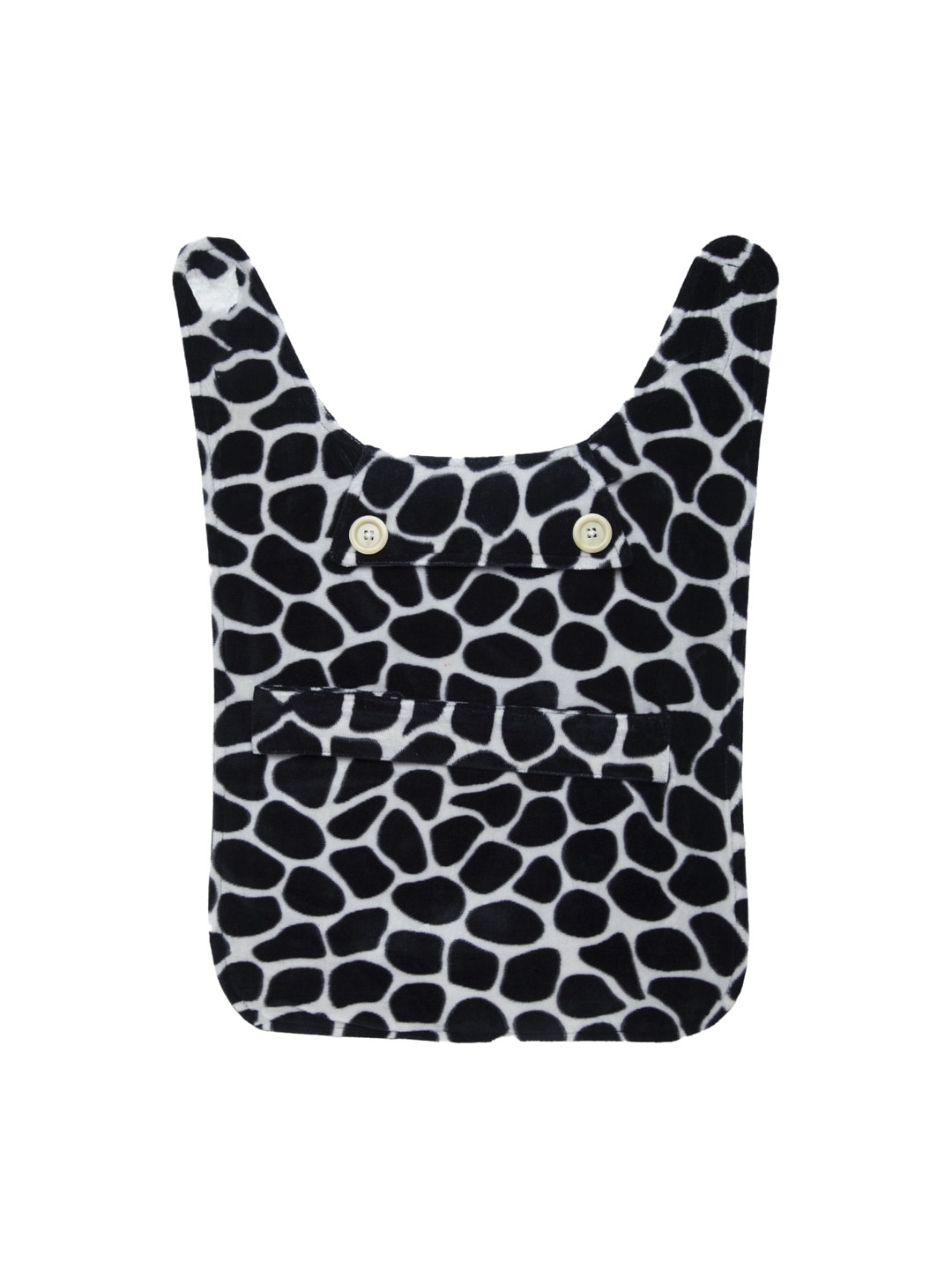 Lulala Black & White Camouflage Cotton Dog Jacket