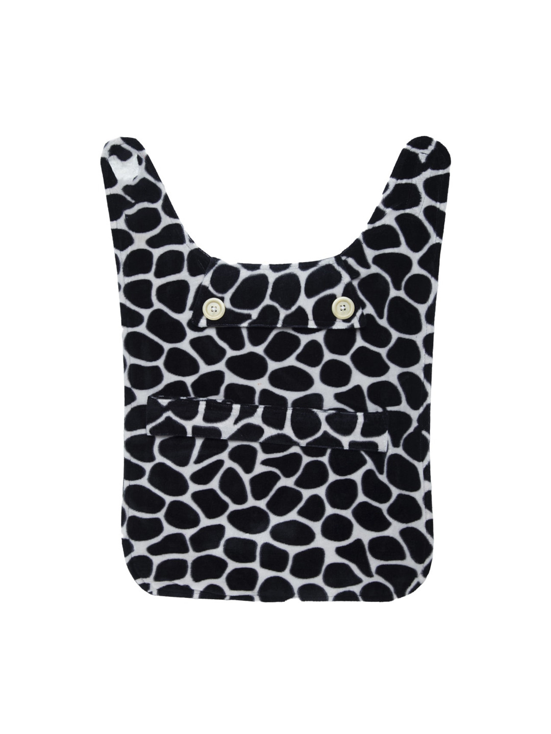 Lulala Black & White Camouflage Cotton Dog Jacket