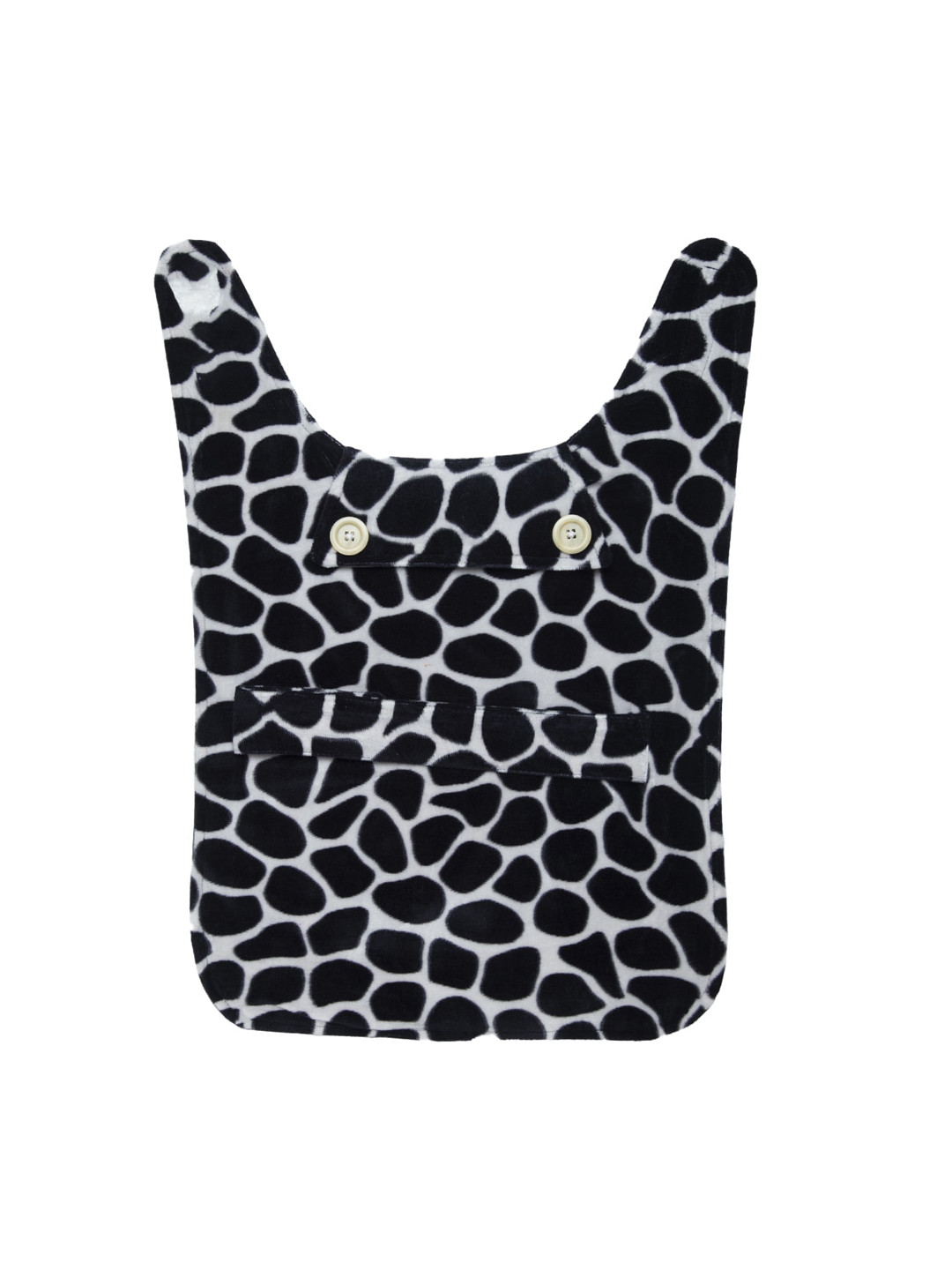 Lulala Black & White Camouflage Cotton Dog Jacket