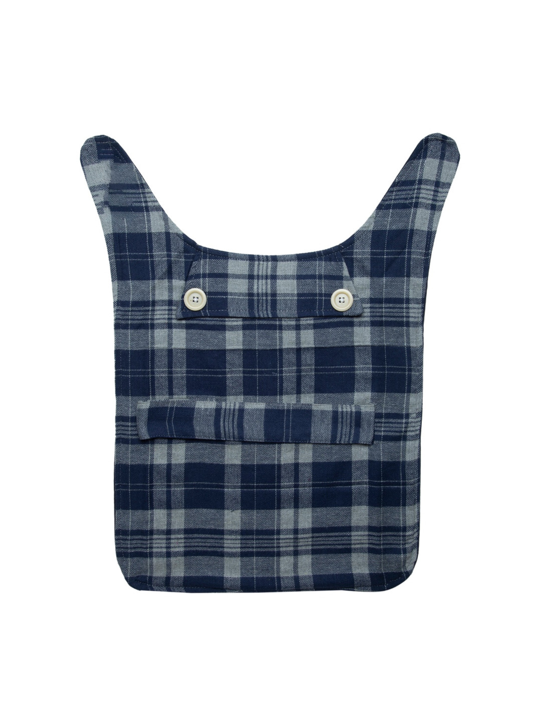 Lulala Grey Checked Cotton Dog Jacket