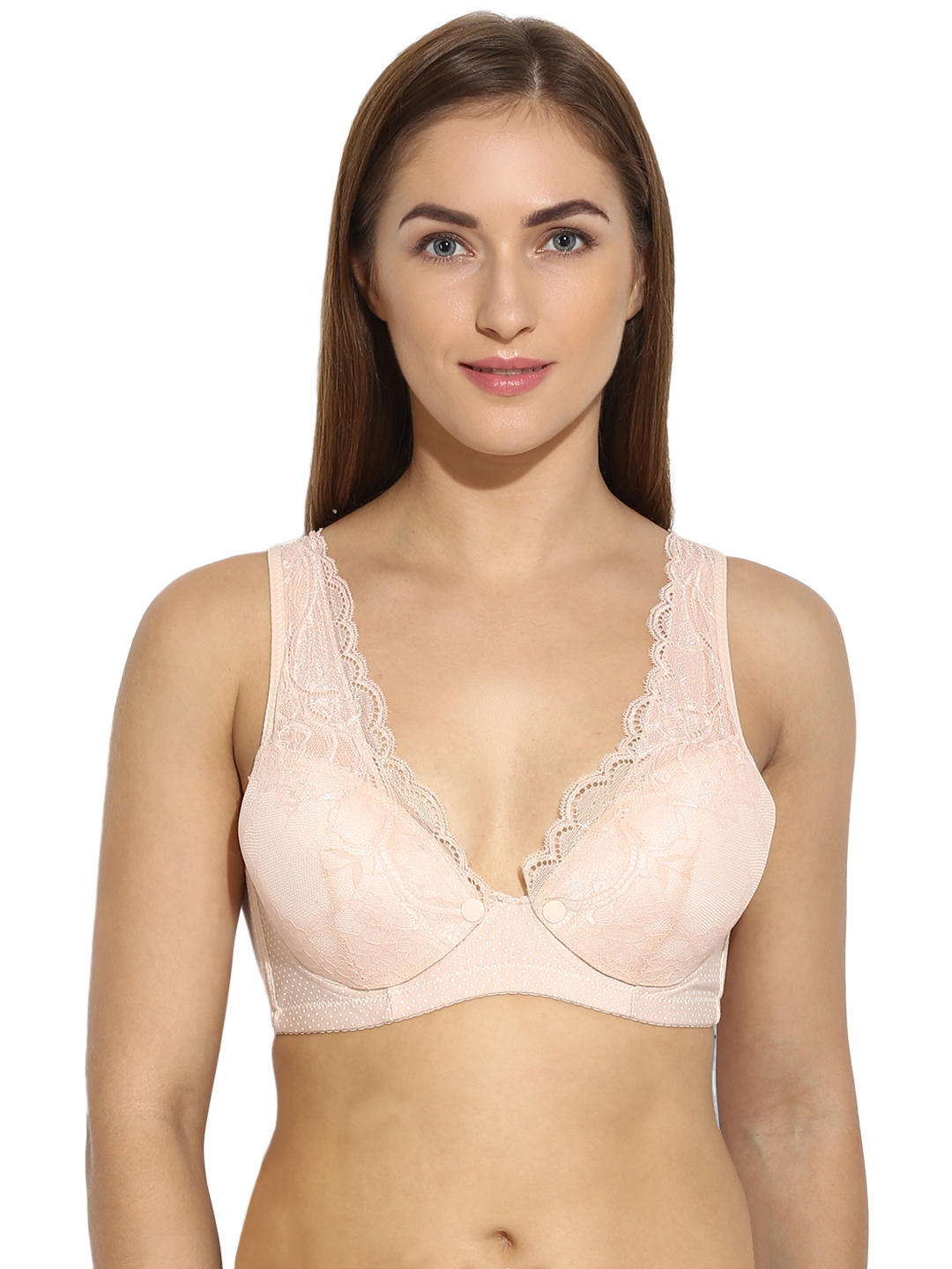 Zivame Blue Solid Non-Wired Lightly Padded T-shirt Bra